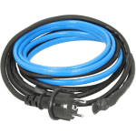 Rohrbegleitheizung 2 mtr. 230V / 20w,inkl. Thermostat 3 - 10 Grad steckerfertig,Anschlusskabel 2 mtr.