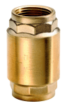 Messing Euro Rückschlagventil,11/2" IG/IG