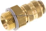 Rectus Verschlusskupplung Typ 21,3/8" AG
