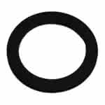 Gummi Dichtung für Gasabsperrhähne,16 x 23,5 x 2 mm / 3/8" / DVGW (VE=100)