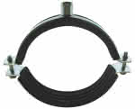 verz. Rohrschelle m. Schallschutzeinlage,159-163 mm / M8 + M10 (VE=25)