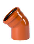 KG-Bogen,DN 110 / 45 Grad