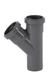 HTsafeEA-Abzweig,DN 50/50 / 45 Grad