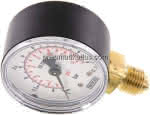 Vakuummeter RF 50 / -1 bis 0 bar,1/4" Abgang unten / radial