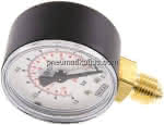 Vakuummeter RF 50 / -1 bis 0 bar,1/4" Abgang unten / radial