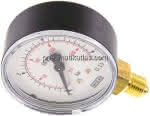 Manometer RF 63 / 0 - 16 bar,G1/4" Abgang unten / radial