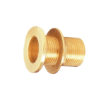 Messing Außenbordanschluss,3/4" / komplett mit Kontermutter