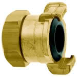 Mess. Gewindestück GEKA-2000,1" IG / drehbar