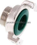 Edelst. Gewindestück GK-Industrieausf.,3/4" AG