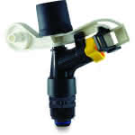 Kunststoff Vollkreisregner / 3/4" AG,Düse 5,16 mm / Weiß