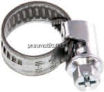 verz. Schlauchschelle,S 10 - 16 mm / 9 mm / C7 W1 (VE=100)