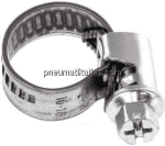verz. Schlauchschelle,S 10 - 16 mm / 9 mm / C7 W1 (VE=100)
