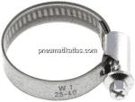 verz. Schlauchschelle,S 25 - 40 mm / 12 mm / C7 W1 (VE=50)