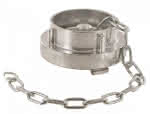Storz Blindkupplung m. Kette / 10 bar,(66 mm) C