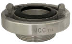 Storz Festkupplung / 10 bar,(66 mm) C / 2" AG