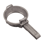 Edelst. Tankwagen-Spannring (m. Hebel) / MK,DN80