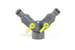 Rehau 2-Wege-Verteiler,3/4" IG