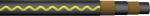 Goldschlange-Gummischlauch,19 x 4,4 mm 3/4" (Rolle=40 mtr)