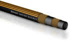 Euro Trix Wasserschlauch Orange-Schwarz,DN19 / 3/4" / 15 Bar 19 x 4,0 mm (Rolle= 40 mtr)