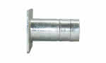 verz. Perrot Schlauchtülle mit 4-Eck-Flansch,6" / 150 mm Schlauchtülle