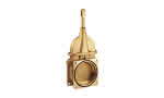 MZ-Gülleflanschschieber/ beids. 4-Eck-Flansch,6" / incl. 2 Dichtungen (BL=112 mm)