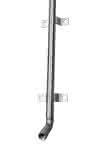 Edelstahl Nippelhalter,30 Grad / 1/2" x 1000 mm / 2 Halter