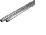 Edelstahl Nippelhalter / gerade,1/2" x 1000 mm / beidseitig AG