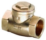 Messing Rückschlagklappe / PN16,1/2"