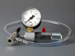 Adapter für Gefäßfüller,mit Manometer und Absperrvorrichtung (VE=6)
