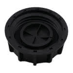 PVC Überwurfmutter 2" / m. Buchse + Stopfen,für PE-Kombi-Tank 720/1000 Ltr.