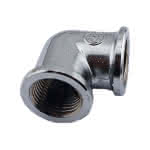 verchr. Winkel 90 Gr.,1/2" IG/IG