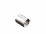Edelst. Muffe Halbe Ausführung / nahtlos,1/2" / L = 15 mm / D = 26,5 mm / V2A