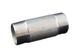 Edelst. Rohrdoppelnippel / Sonderlänge,R 2" L= 80 mm / V4A