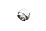 Edelst. Verschraubung flach dichtend,3/8" IG/IG / V4A / PTFE