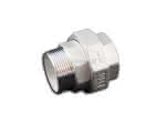 Edelst. Verschraubung flach dichtend,11/4" IG/AG / V4A / PTFE