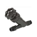 Plasson Schrägsitzventil,3/4" AG