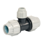 Plasson Reduzier-T-Stück,25 x 20 x 25 mm