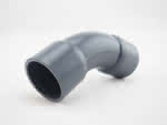 PVC-U Bogen 45 Gr.,75 mm