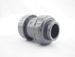 PVC-U Rückschlagventil m. Kegel / PTFE,40 mm