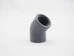 PVC-U Winkel 45 Gr.,1" IG