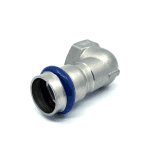 Edelst. Press-Winkel mit IG 1.4404 V-Kontur,90 Grad | 18 mm x 1/2" IG