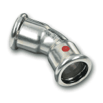 Sanha-Therm Press-Bogen 45Gr.,22 mm I/I