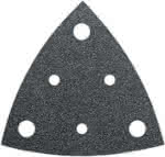 Dreieck-Schleifblatt gelocht, 80mm K40 Fein VE à 5 Stück