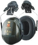 Peltor Kapselgehörschutz Optime II,mit Helmbefestigung / SNR 30 dB