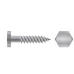 verz. 6-kt-Holzschr. DIN571,8 x 90 mm (VE=100)