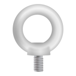 verz. Ringschr. DIN580,M10 x 17 mm (VE=25) / C15E