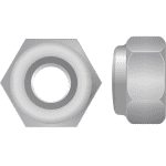 verz. Stopmutter DIN985,M10 (VE=100) / Kl. 8 / Kleinpaket