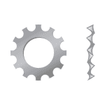 verz. Zahnscheibe DIN6797-A,15,0 mm (VE=100) / Federstahl / Kleinpaket