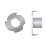 verz. Einschlagmutter,M10 x 13 mm (VE=100)