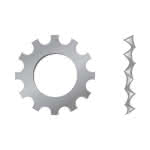 Edelst. Zahnscheibe DIN6797-A / 1.4310,5,3 mm (VE=100) / Federstahl / Kleinpaket